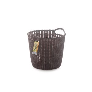 E-1197 Round Basket With Handle