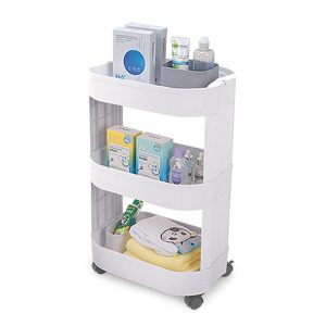 E-1723 3 TIER RACK WITH WHEELS (1 Set 1 Box)