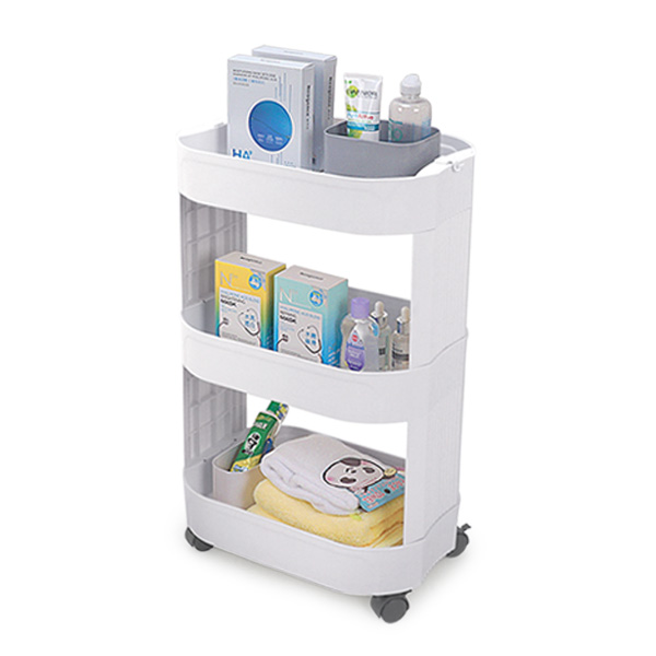E-1723 3 TIER RACK WITH WHEELS (1 Set 1 Box)