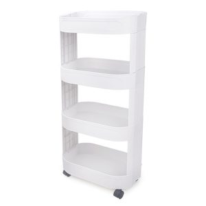 E-1724 4 TIER RACK WITH WHEELS (1 Set 1 Box)