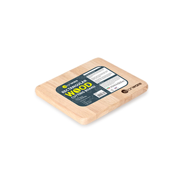 W-810 8" x 10" Rect. Rubber Wood Cutting Board